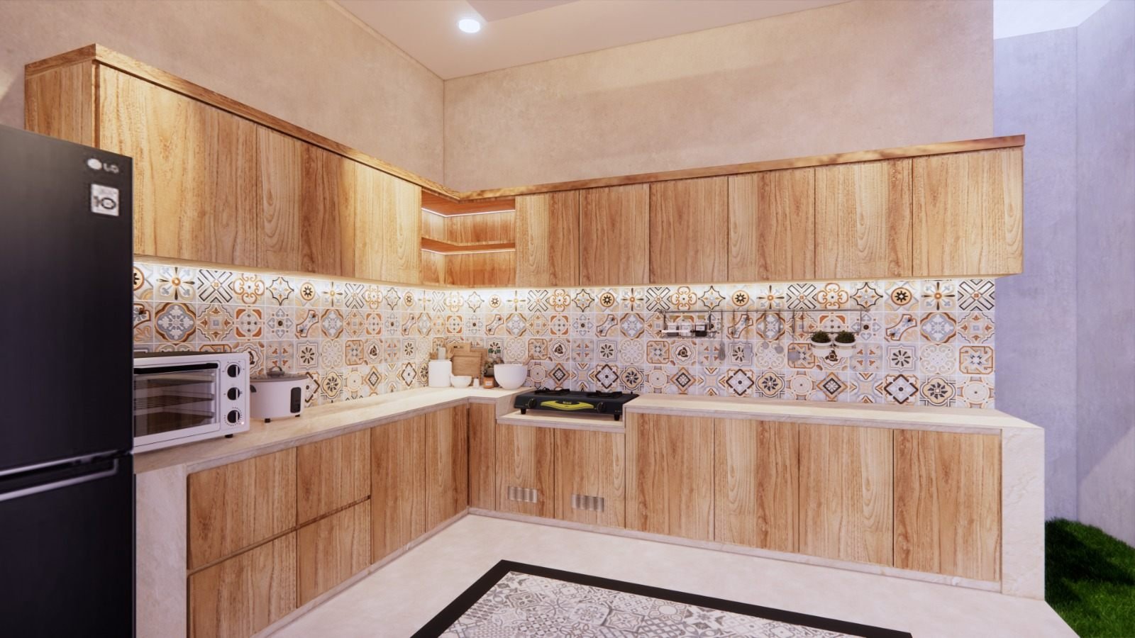 Apartemen compact modern